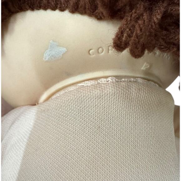 VTG COPR 1984 MN Thomas Diaper Cabbage Patch Kids Doll Brown Hair Eyes READ NOTE - Picture 6 of 9